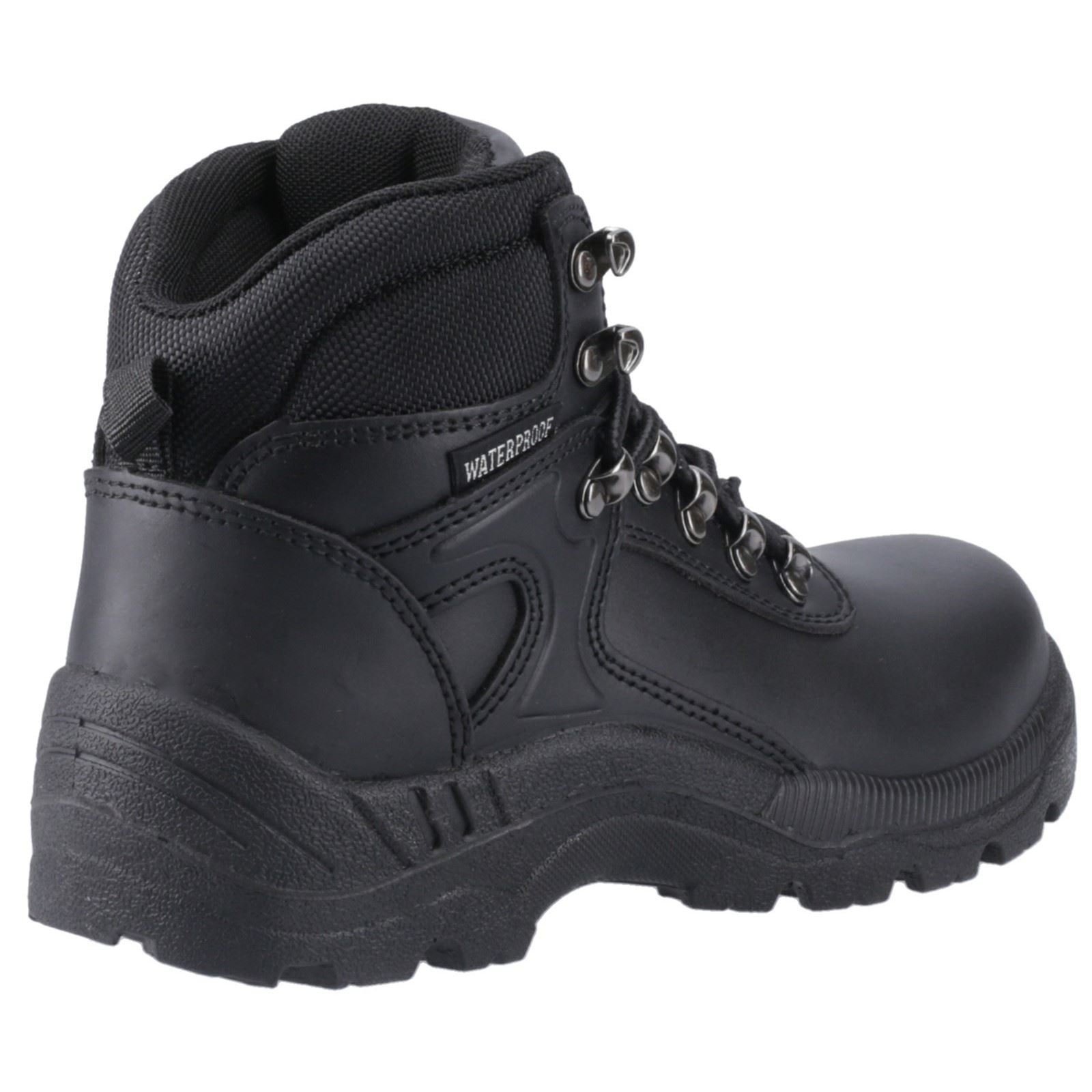 Amblers Safety  Bottes De Sécurité En Cuir Noires Fs218