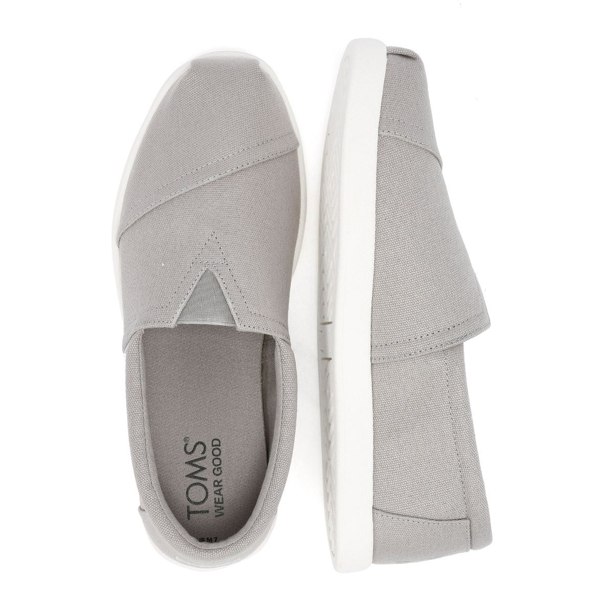 TOMS Alp FWD Espadrilles Pour Hommes En Toile Grise