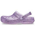Crocs Classic Lined Sabots Violets En Mousse Thermoplastique Unisexe Pour Enfants