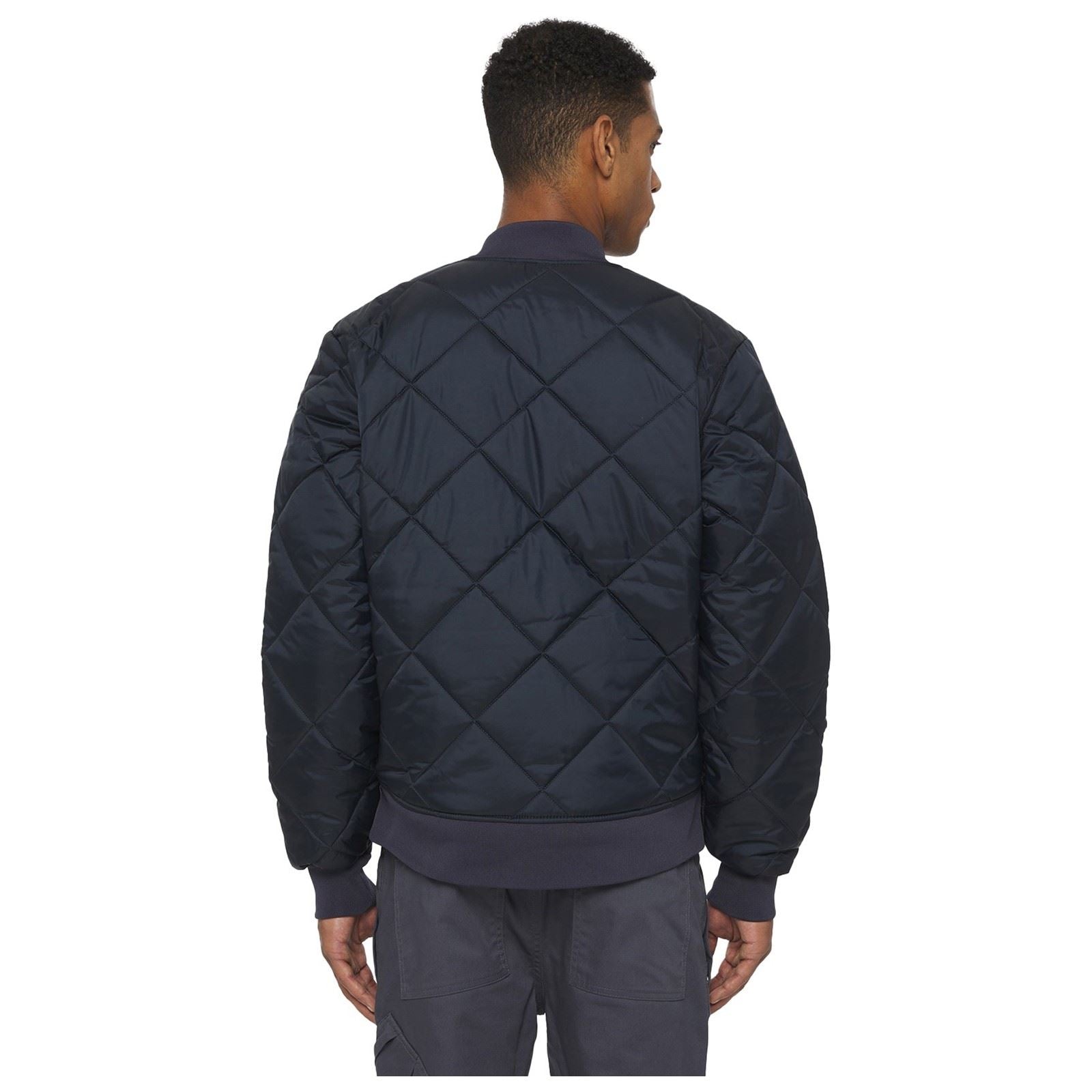Dickies Diamond Veste Matelassée Bleue Pour Homme
