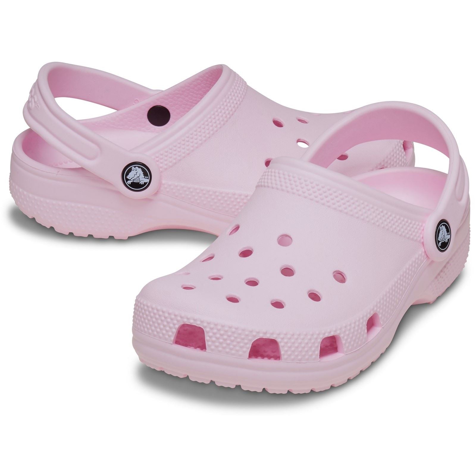 Crocs Kids' Classic Clog Mocassins En Plastique Thermoplastique Rose