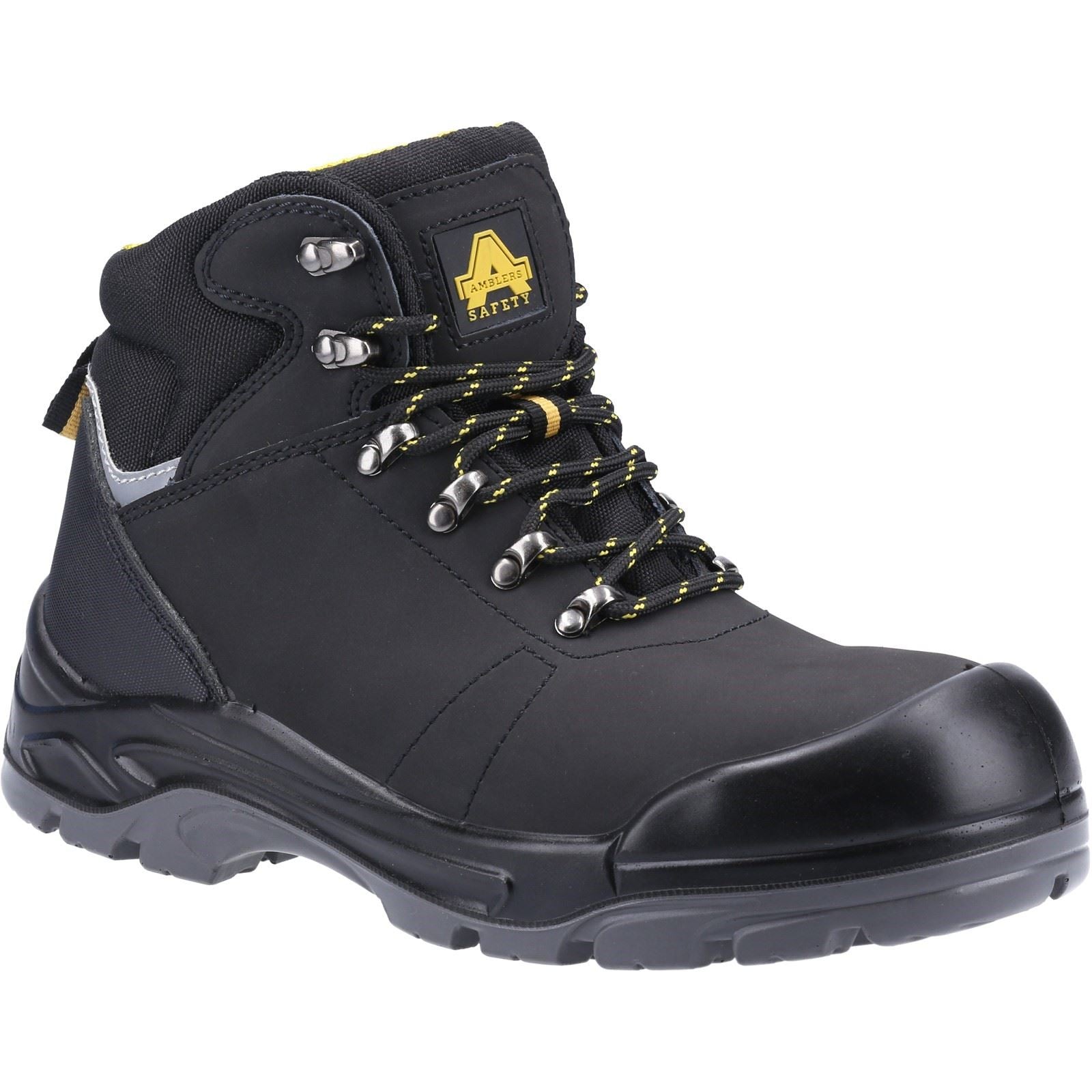 Amblers Safety  Bottes De Sécurité Noires En Cuir As252