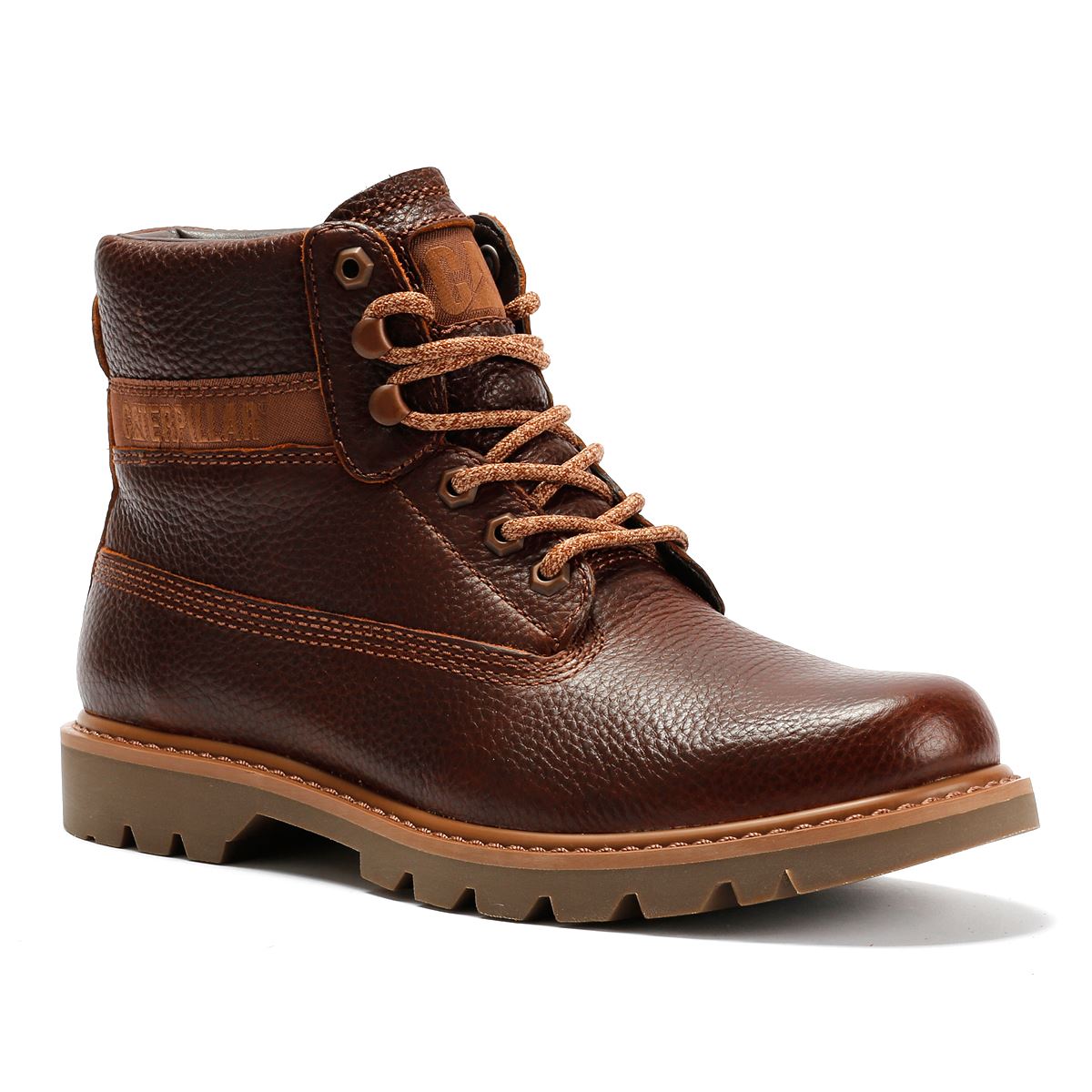 Caterpillar Colorado 2.0 Bottes En Cuir Pour Hommes Marron