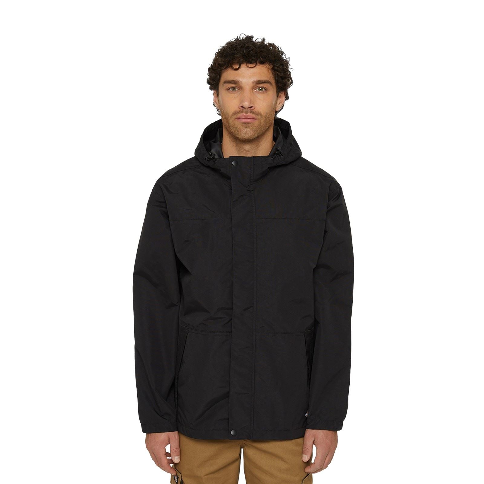 Dickies Waterproof Veste De Pluie Noire Pour Hommes