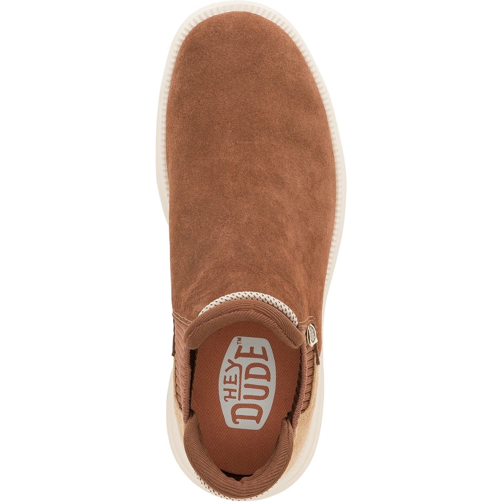 HEYDUDE Branson Novelty Bottes En Cuir Pour Femmes Marron/Serpent