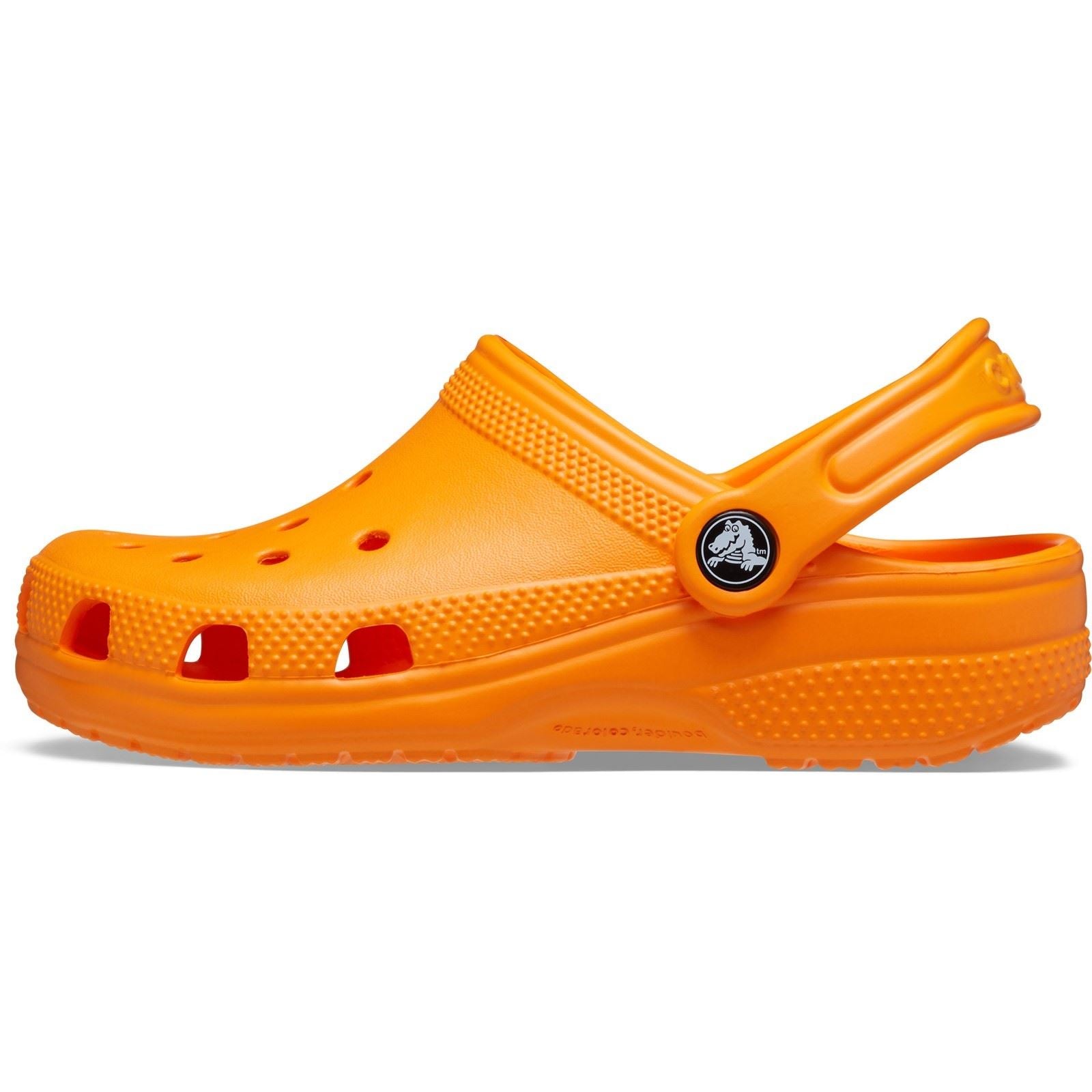 Crocs Classic Mocassins Thermoplastiques Orange Zing