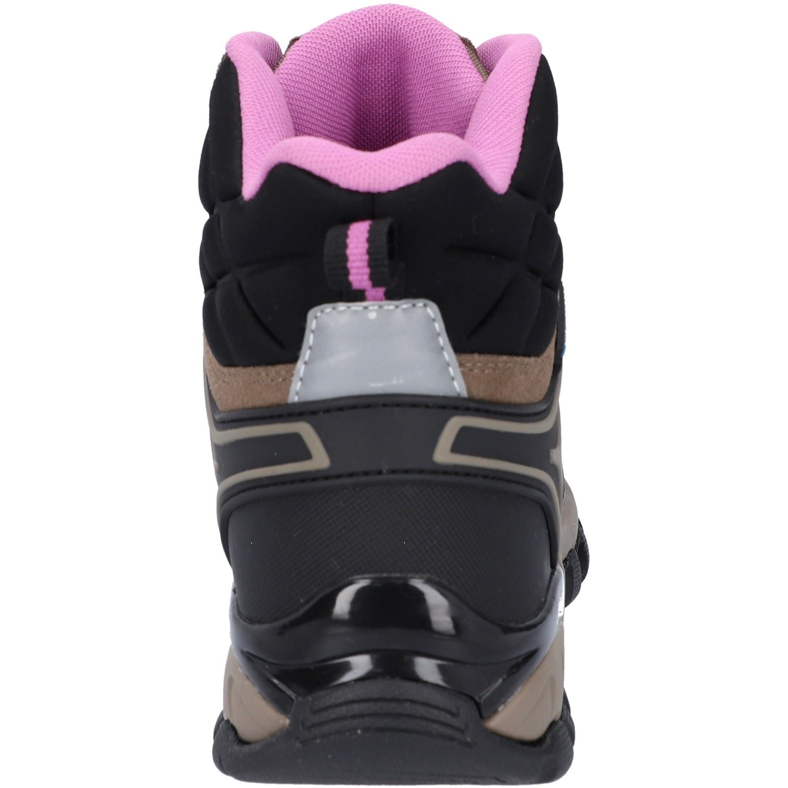 Hi-Tec V-Lite Explorer WP Bottes De Randonnée En Cuir Velours De Vache Pour Femmes Marron/lilas