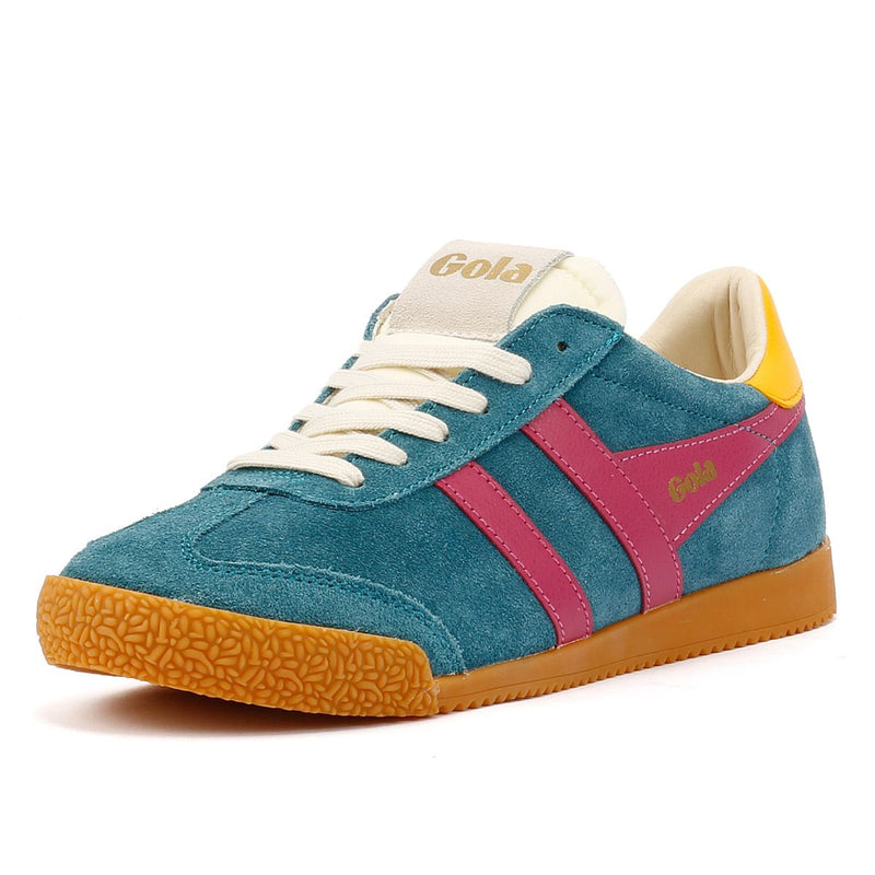 Gola Elan Sneakers Bleues Pour Femmes En Suède
