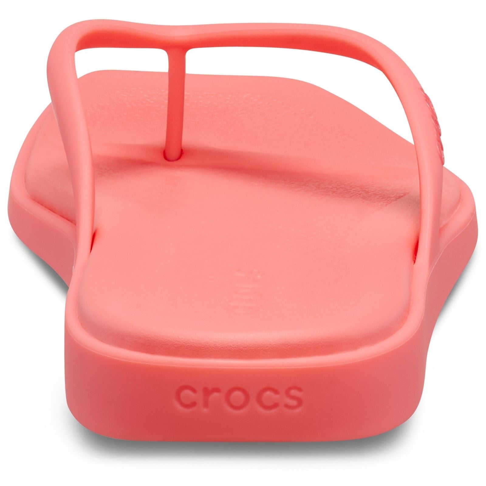 Crocs Miami Flip Tongs En Guava Pour Femmes En Thermoplastique