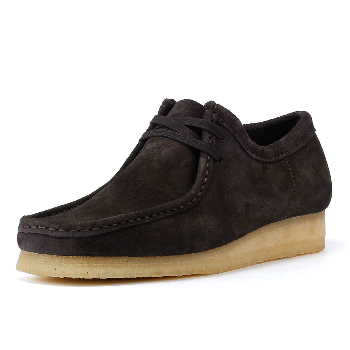 Clarks Originals Wallabee Bottes En Daim Pour Hommes, Marron