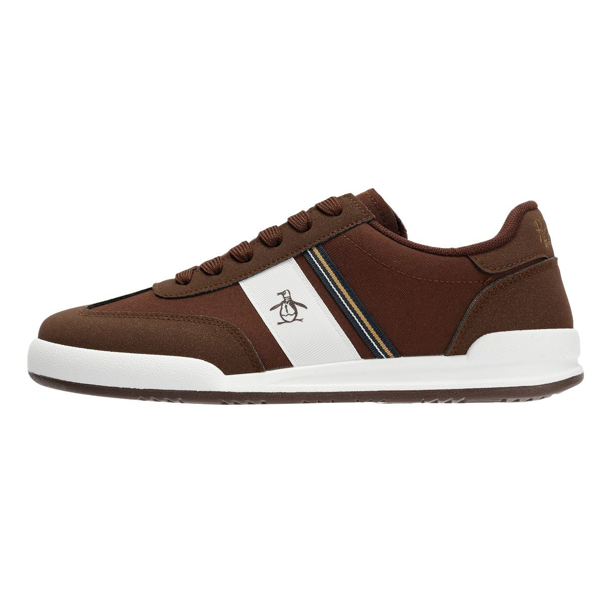 Penguin Gaz Baskets Brunes Pour Hommes