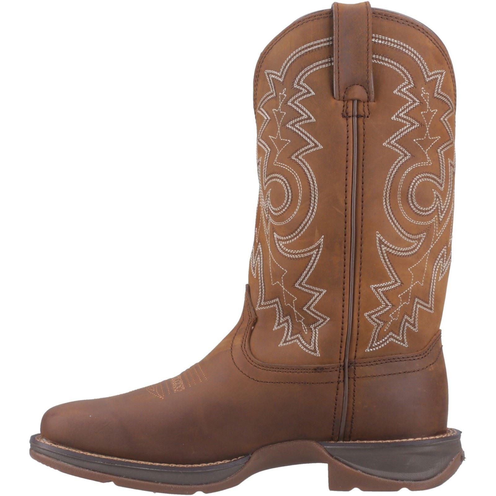 Durango Rebel Pro Bottes En Cuir Pour Homme De Couleur Brun Lin