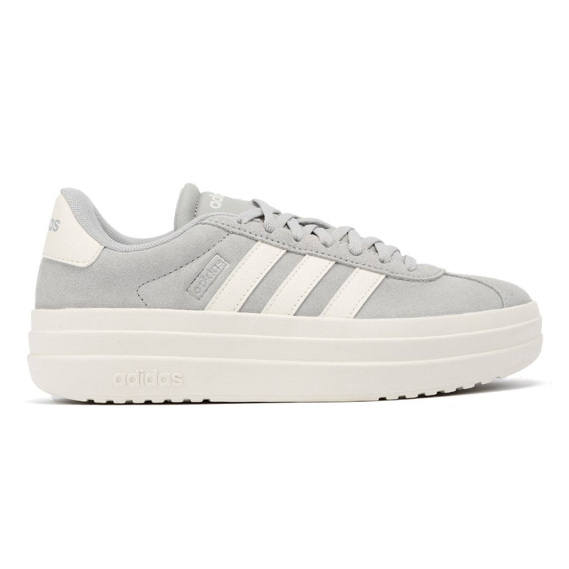 Adidas VL Court Bold Baskets Femme En Cuir Gris