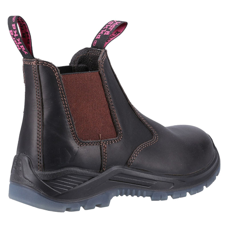 Hard Yakka  Bottes En Cuir Brun Pour Femmes Banjo Ns