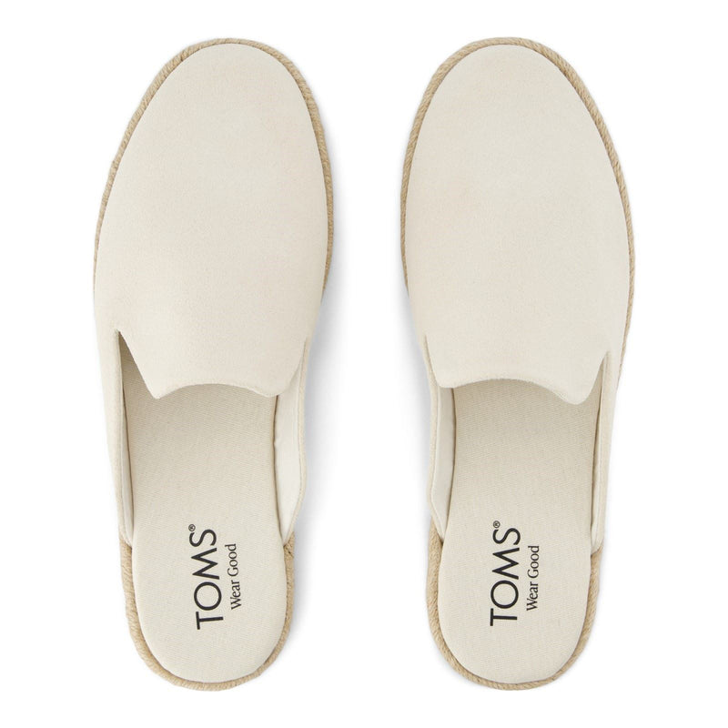 TOMS Santiago Mule Mules En Cuir Pour Femme, Couleur Sable Clair