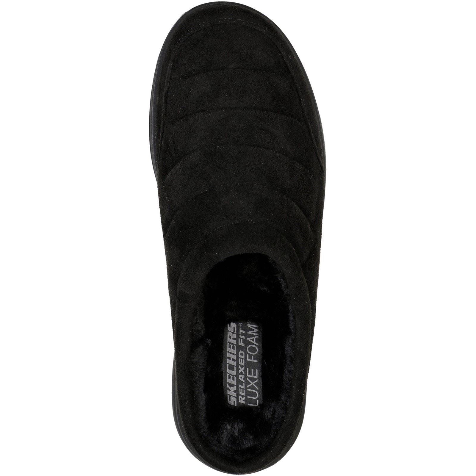Skechers Relaxed Fit: Murette Garvanza Mules Pour Hommes En Microfibre Noire