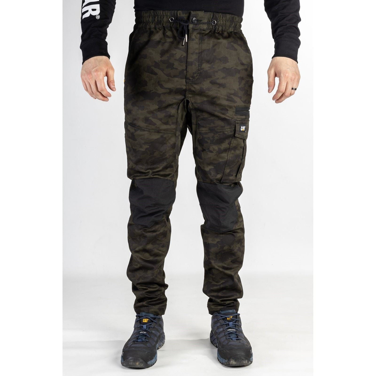 Caterpillar Dynamics Pantalons D'extérieur Pour Hommes En Coton Verts