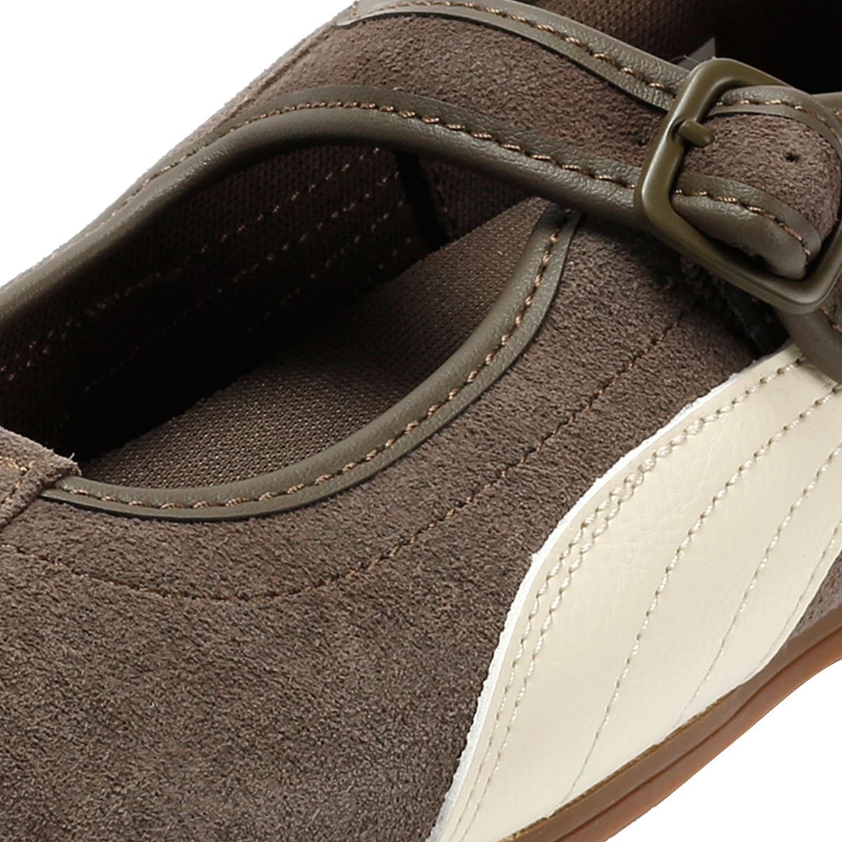 Puma Tacklette Baskets Brunes Pour Femmes Suede
