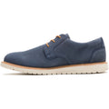 Hush Puppies Jenson Oxford Chaussures En Cuir Pour Homme À Lacets Bleu Marine