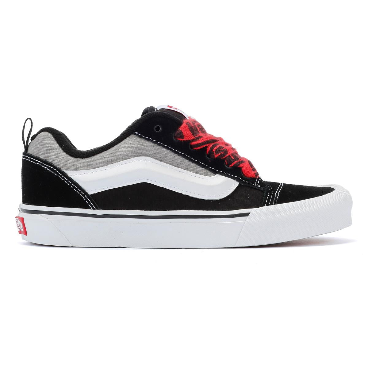 Vans Knu Skool Baskets En Daim Noir/Gris