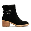 TOMS Hailey Buckle Bottes Noires Pour Femmes En Suède