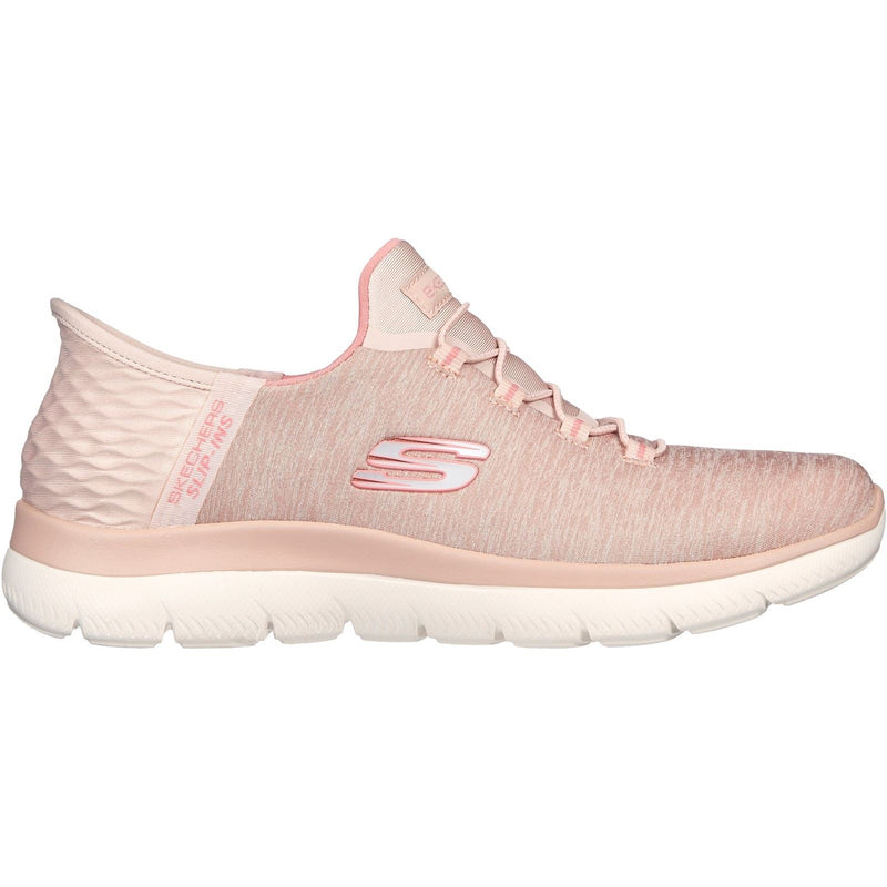 Skechers Summits Dazzling Haze Sneakers En Textile Pour Femme, Couleur Rose