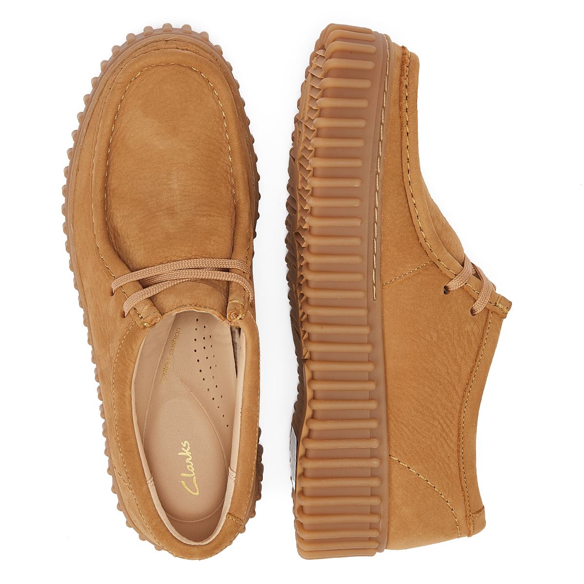 Clarks Main Torhill Bee Chaussures confort marron pour femmes