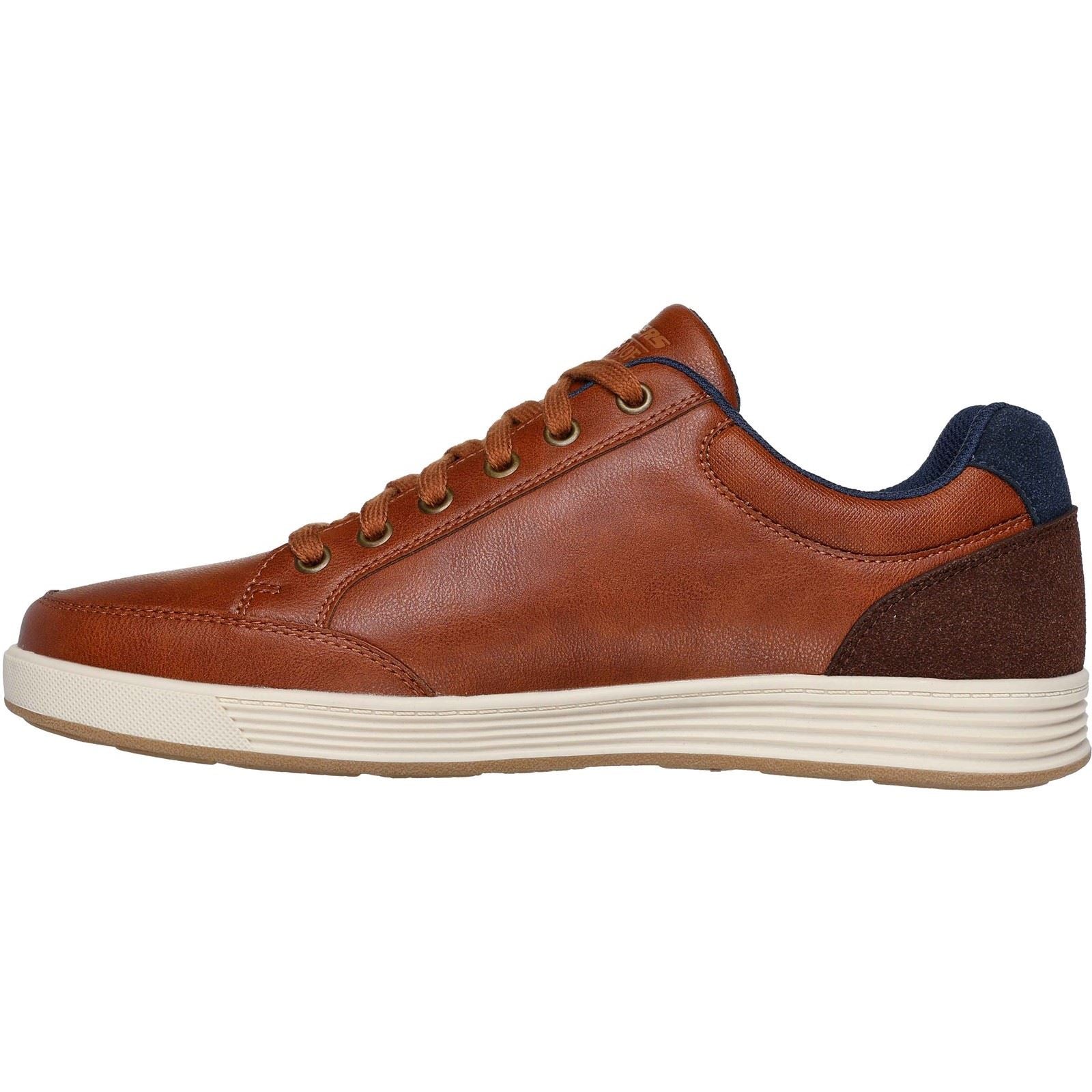 Skechers Cavell Sparkman Chaussures À Lacets Pour Hommes En Polyuréthane