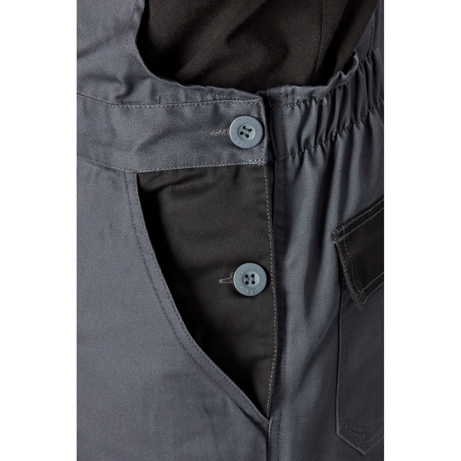 Dickies Everyday Bib and Brace Combinaison De Travail Grise En Polyester Pour Hommes