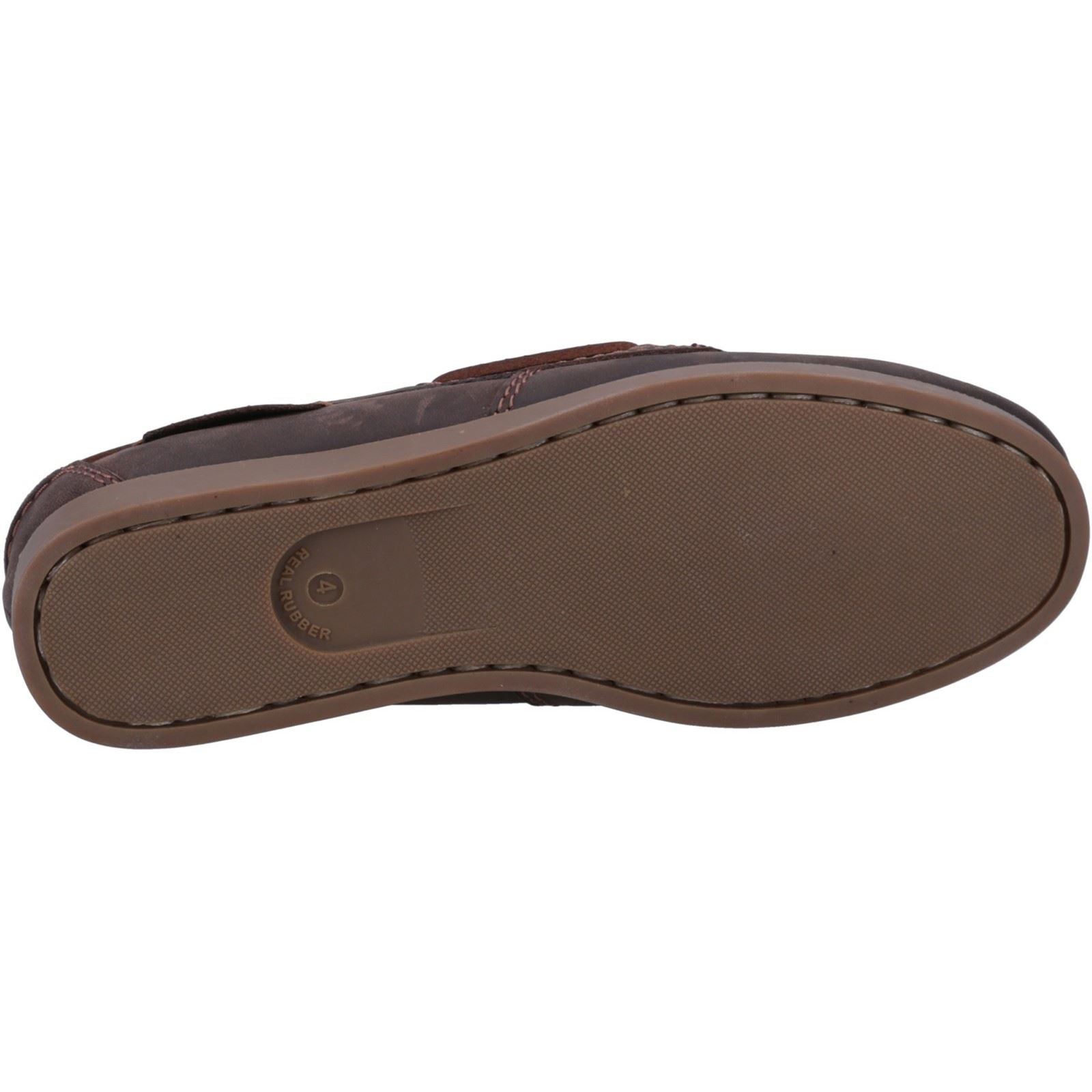 Cotswold Bartrim Chaussures Bateau Marron En Cuir Pour Hommes