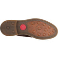 Base London Mawley Chaussures Oxford Brunes Brûlées En Cuir Pour Hommes