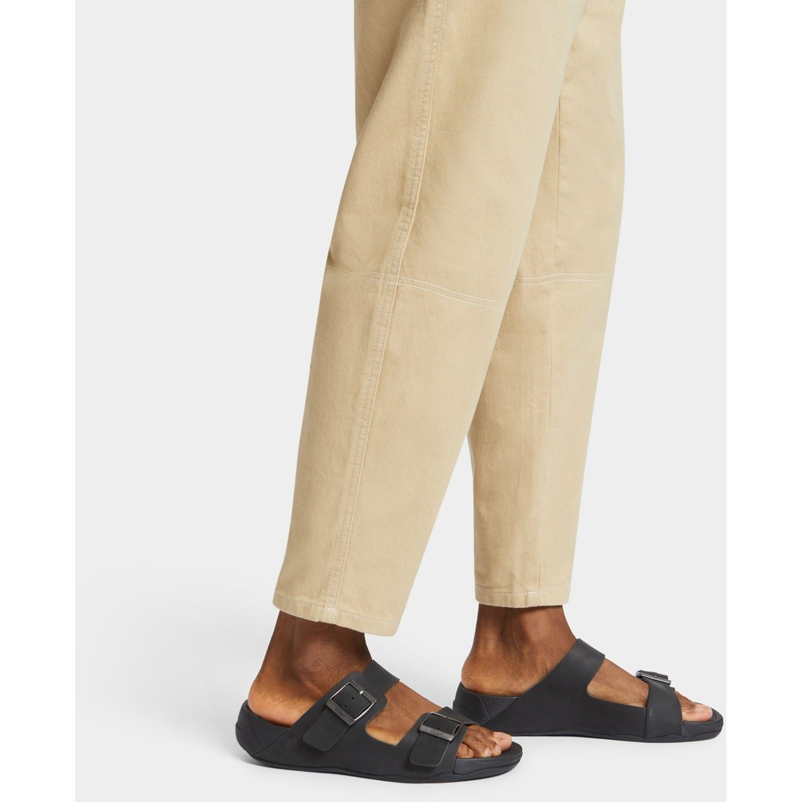 Fitflop Gogh Moc Sandales En Cuir Noires Pour Hommes