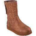 Skechers Keepsakes 2.0 Morning Walks Bottes En Textile Pour Femmes, Couleur Châtaigne