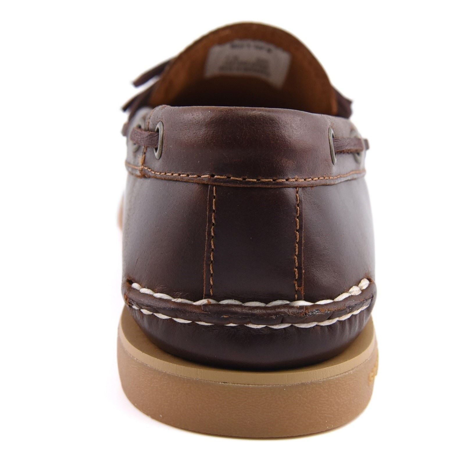 Sperry Gold Cup Authentic Original 1 Eye Chaussures Bateau Pour Homme En Cuir Marron