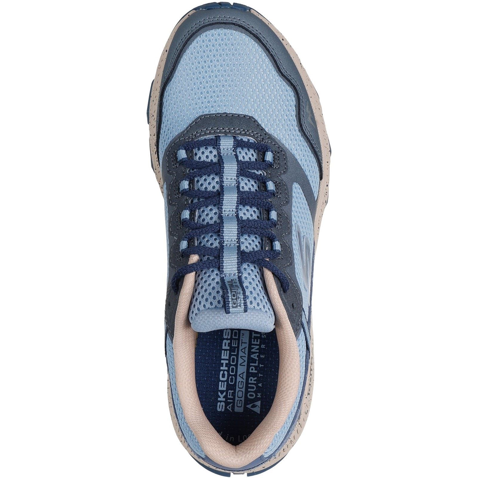 Skechers Performance GO RUN Trail Altitude 2.0 Ravine Baskets Pour Femmes En Cuir Slate
