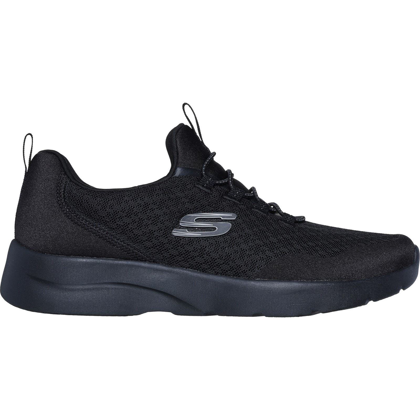Skechers Dynamight 2.0 Real Smooth Baskets Noires Pour Femmes En Synthétique