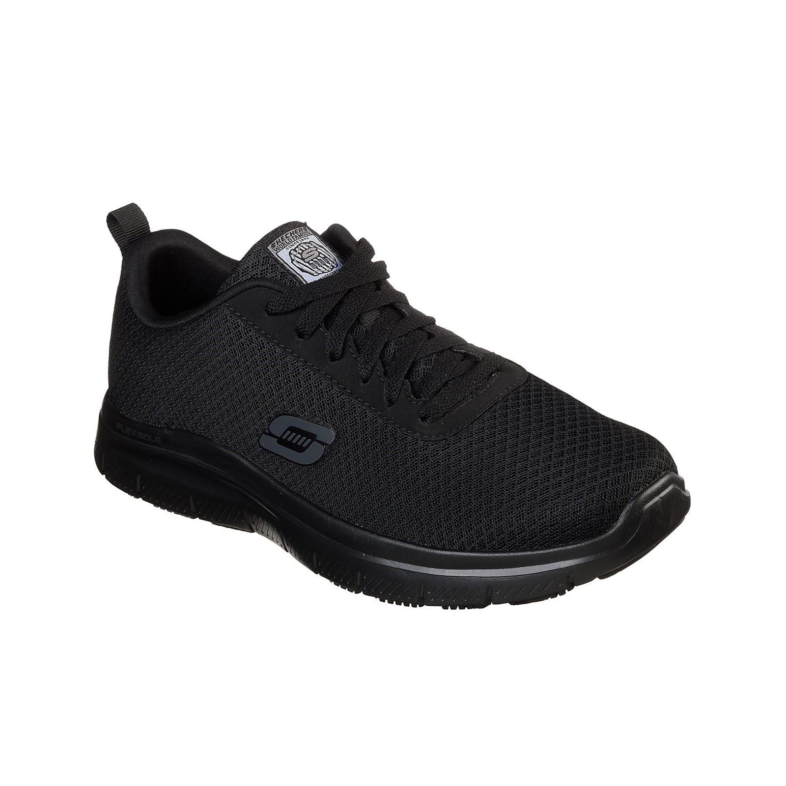 Skechers Workwear Flex Advantage - Bendon Sr Baskets De Sécurité Noires En Polyester Pour Hommes