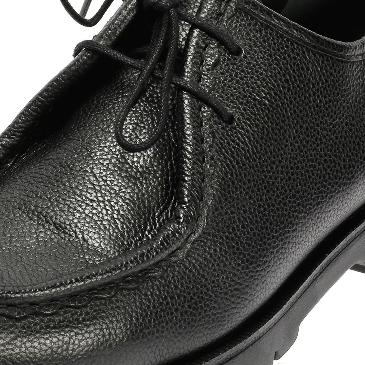 Kleman Padror G VGT Chaussures en cuir noir pour hommes