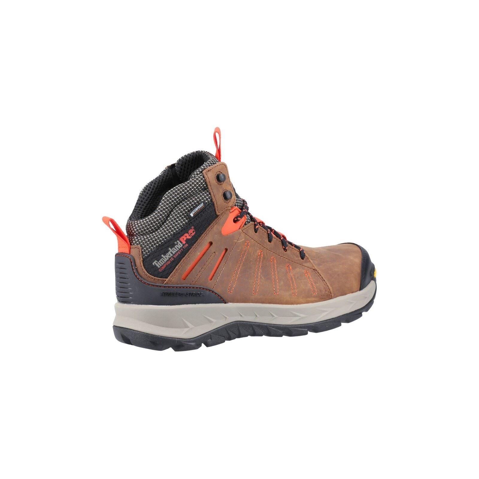 Timberland Pro  Bottes De Sécurité En Cuir Marron Trailwind