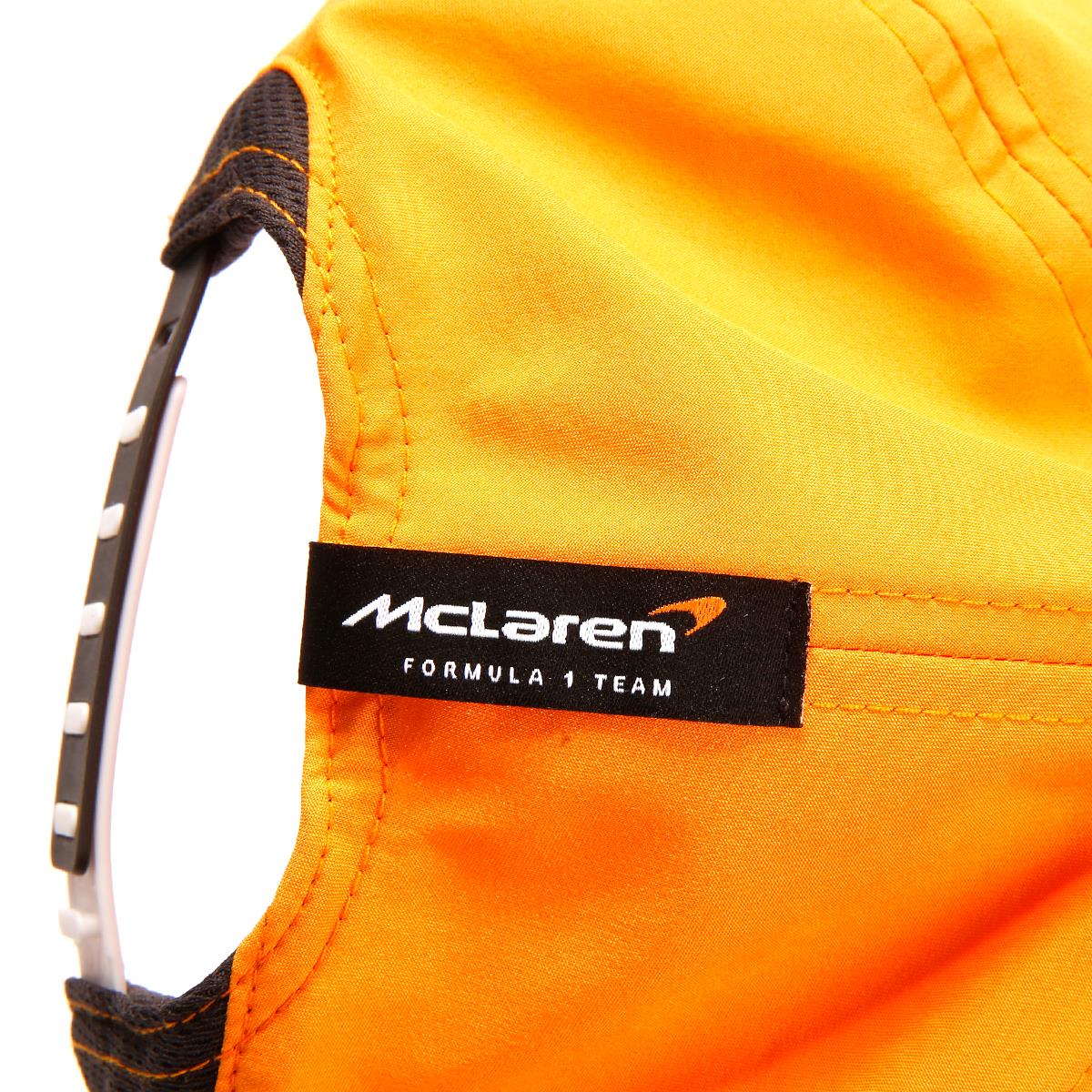 Puma Mclaren Replica Norris Casquettes En Polyester Papaye/Noir