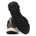 Flower Mountain Baskets Grises Pour Hommes En Daim Yamano