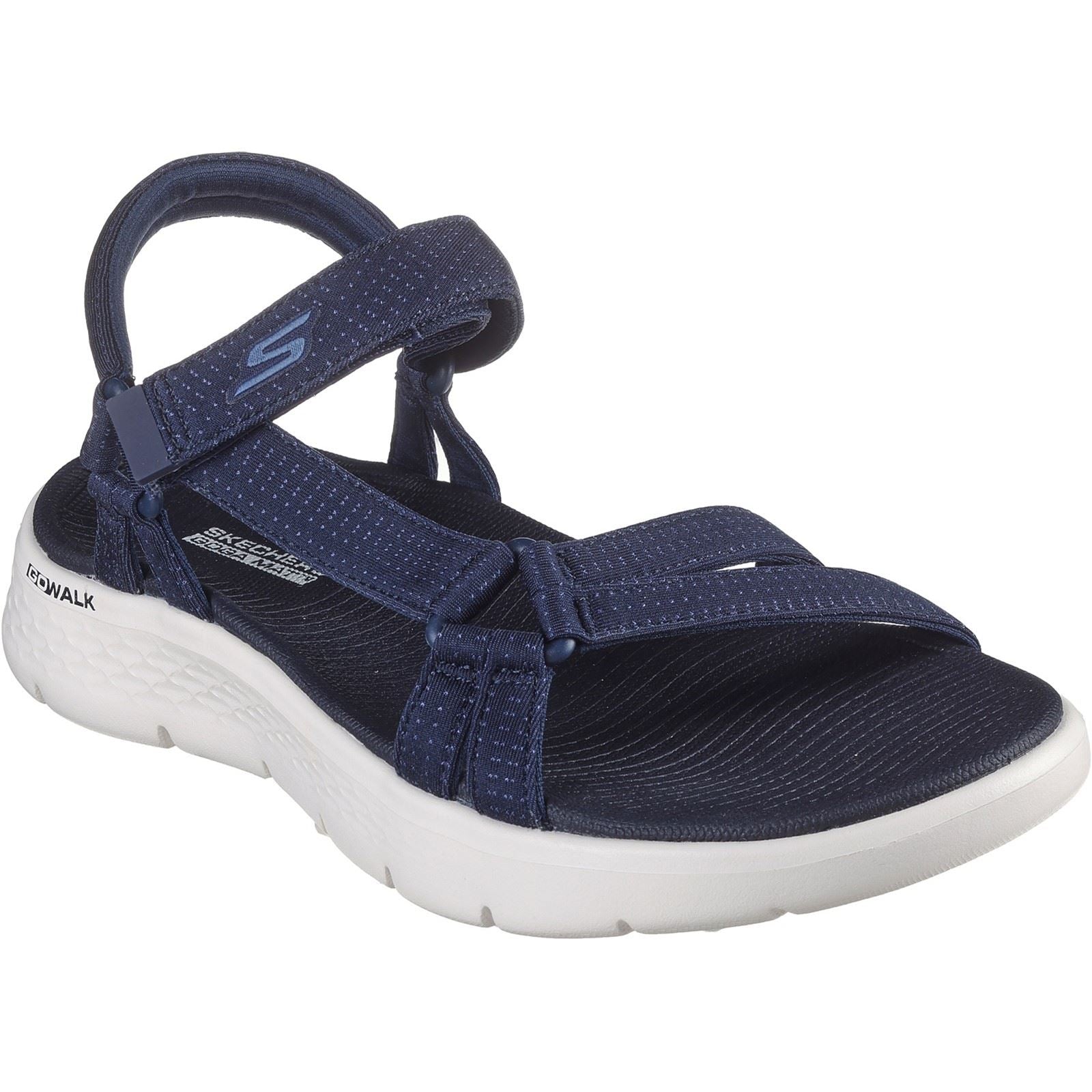 Skechers GO WALK Flex Sublime Sandales Pour Femmes En Synthétique Bleu Marine