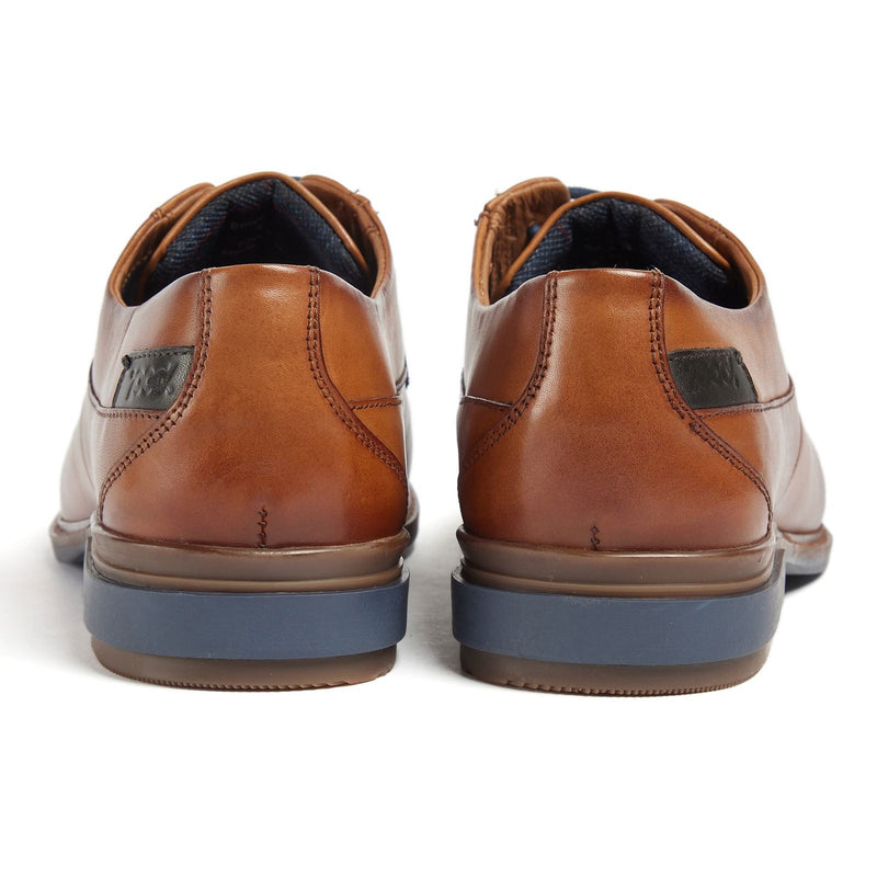 Pod Smyth Chaussures En Cuir Pour Homme À Lacets Couleur Cognac