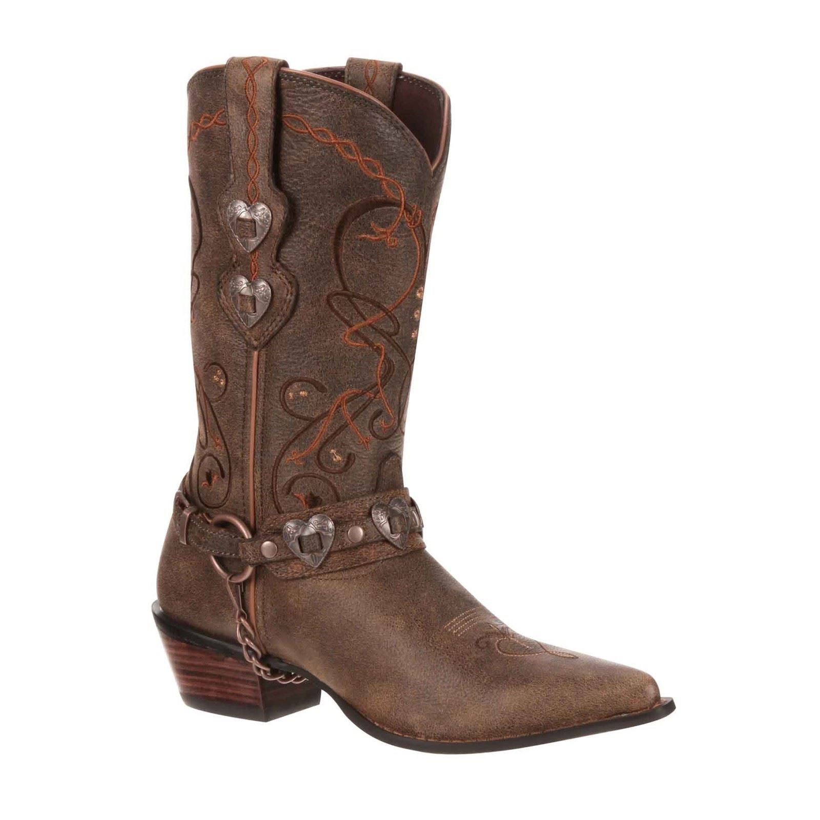 Durango Bottes Crush Heartbreaker En Cuir Pour Hommes De L'aube Au Crépuscule
