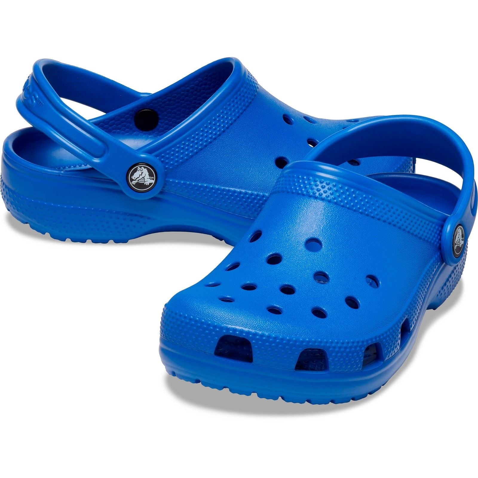 Crocs Classic Des Mocassins Thermoplastiques Bleus Bolt