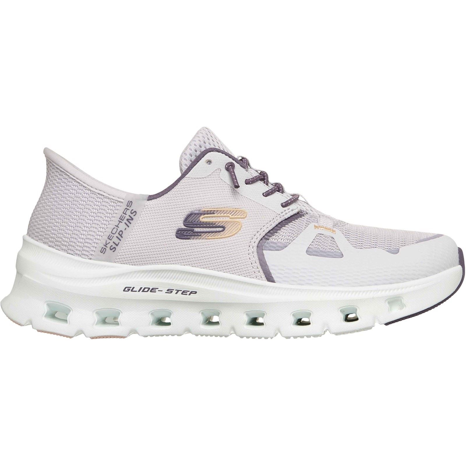 Skechers Glide-Step Pro Baskets En Polyester Pour Femmes Lavande