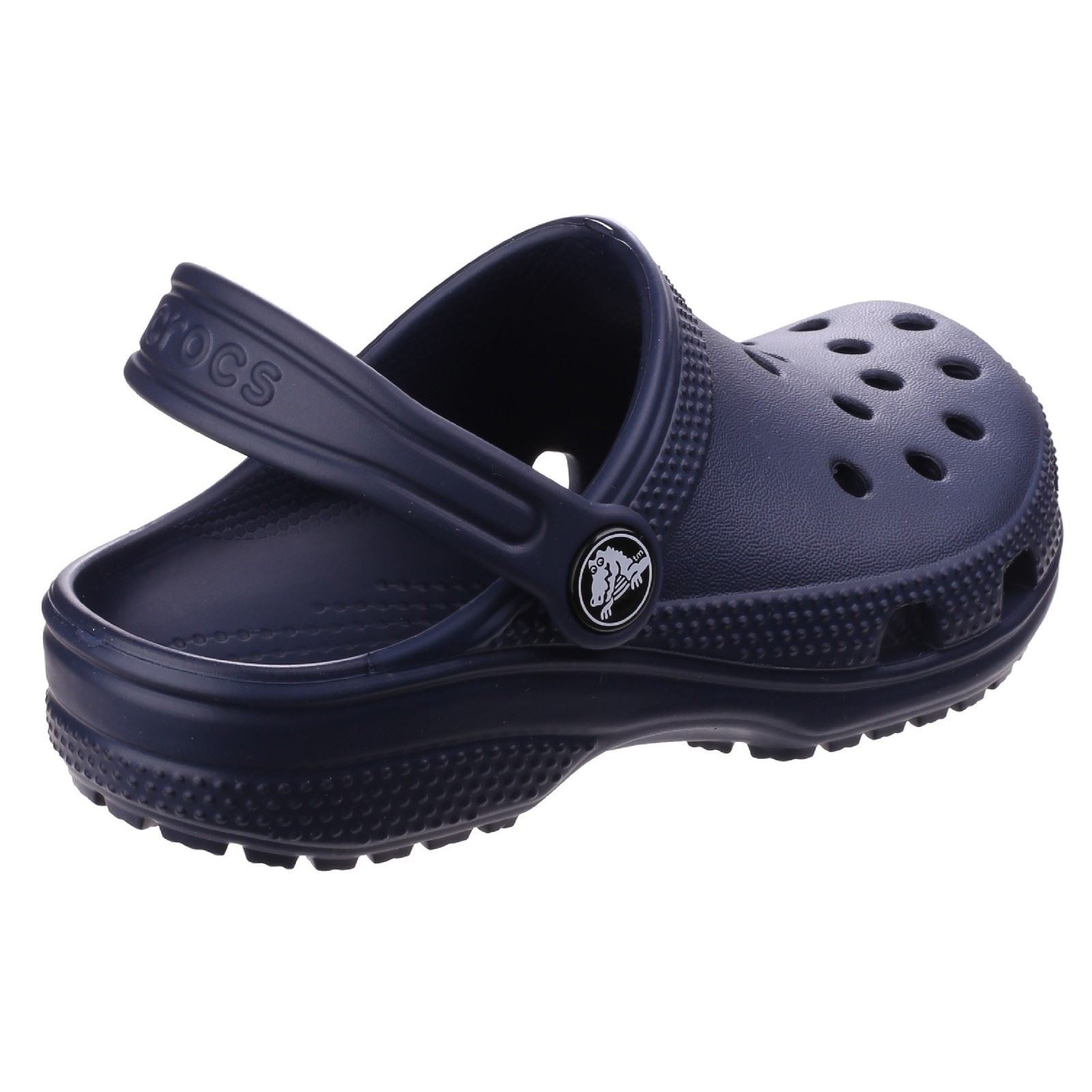 Crocs Toddler Classic Mocassins En Thermoplastique Bleu Marine