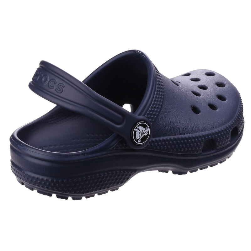Crocs Toddler Classic Mocassins En Thermoplastique Bleu Marine