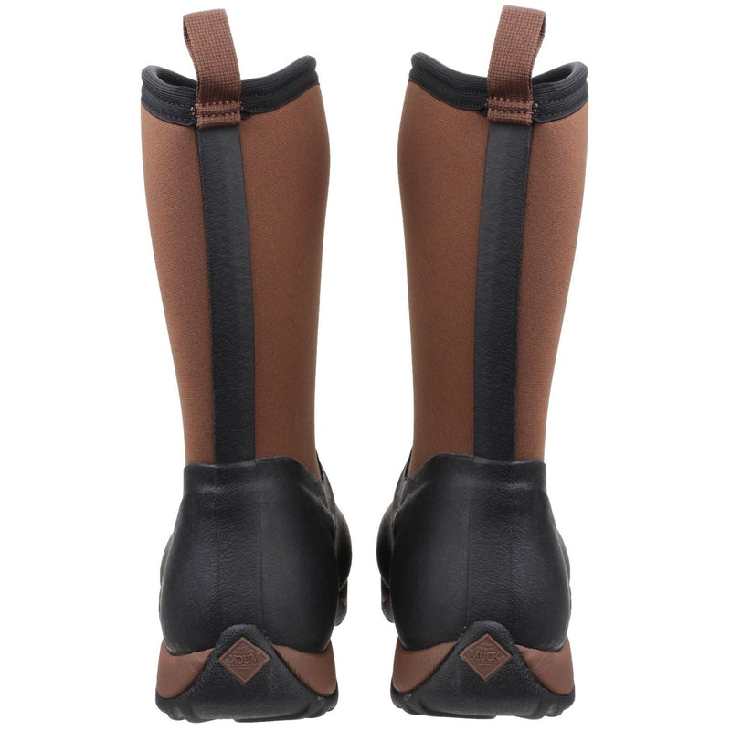 Muck Boots Arctic Weekend Bottes En Caoutchouc Noires/Brunes Wellington