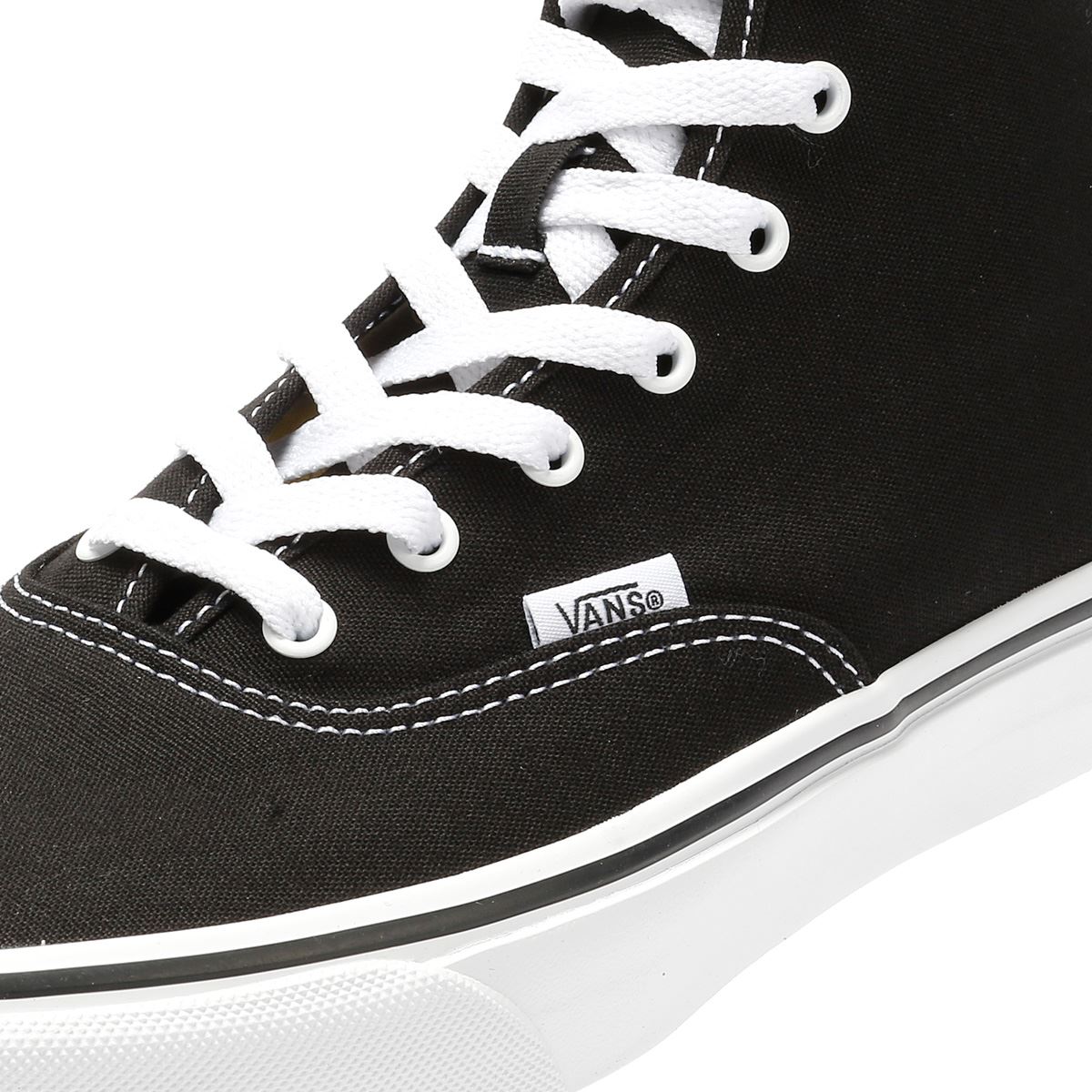 Vans Authentic Hi 2.0 Baskets Noires En Toile